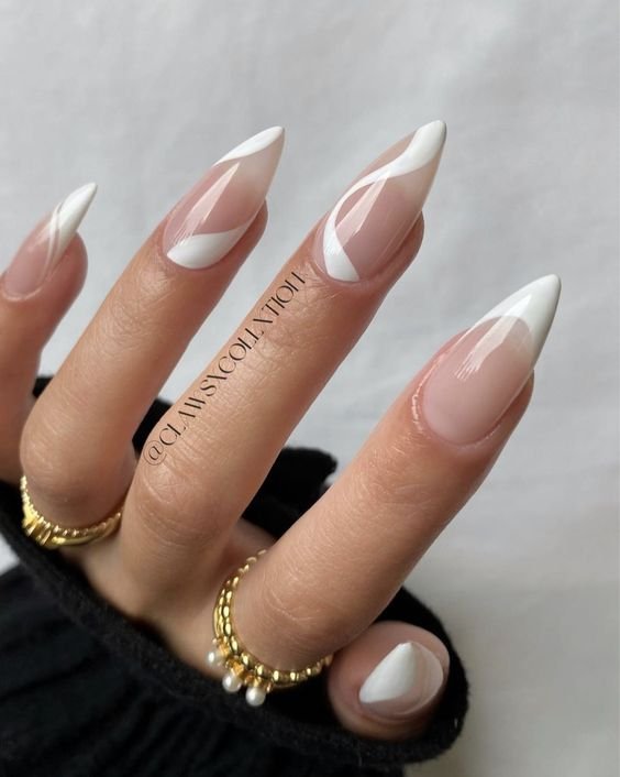 45+ Clean White Nails To Copy