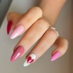 40+ Super Easy Valentine's Nails To DIY At Home |